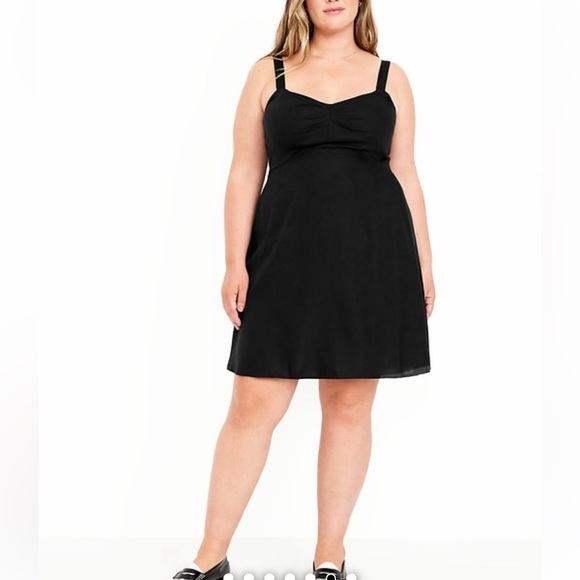 NWT OLD NAVY Black Sleeveless Mini Dress - Picture 6 of 9